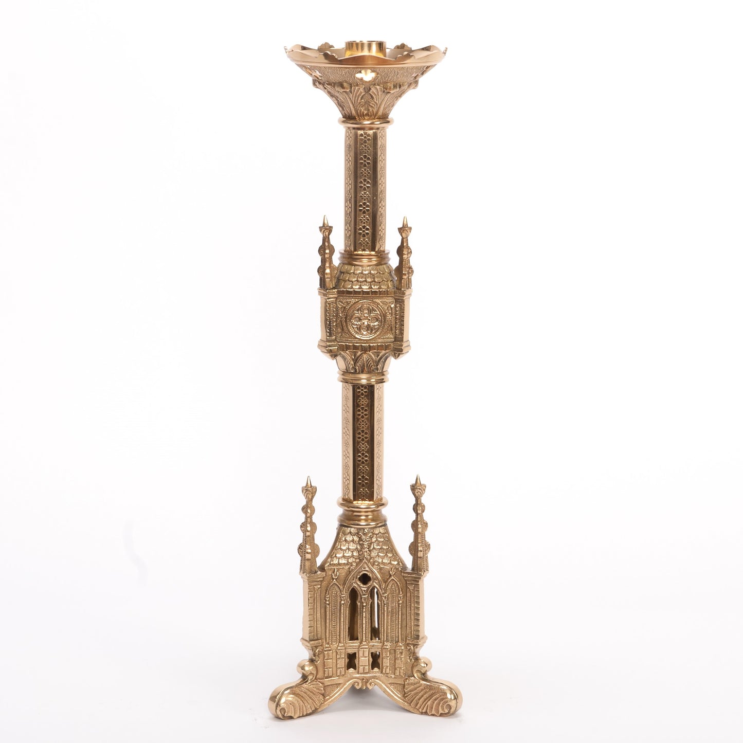 H-117-18 Gothic Candlestick