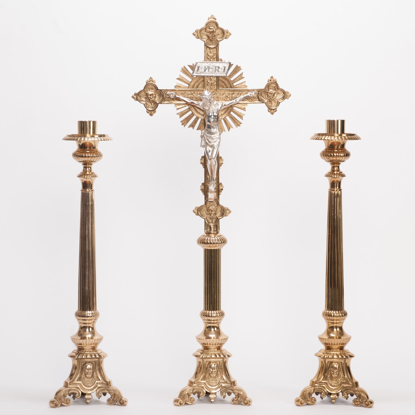 H-119-22 Holy Family Candlestick