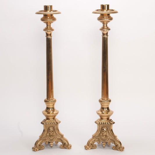 H-119-42 Holy Family Candlestick