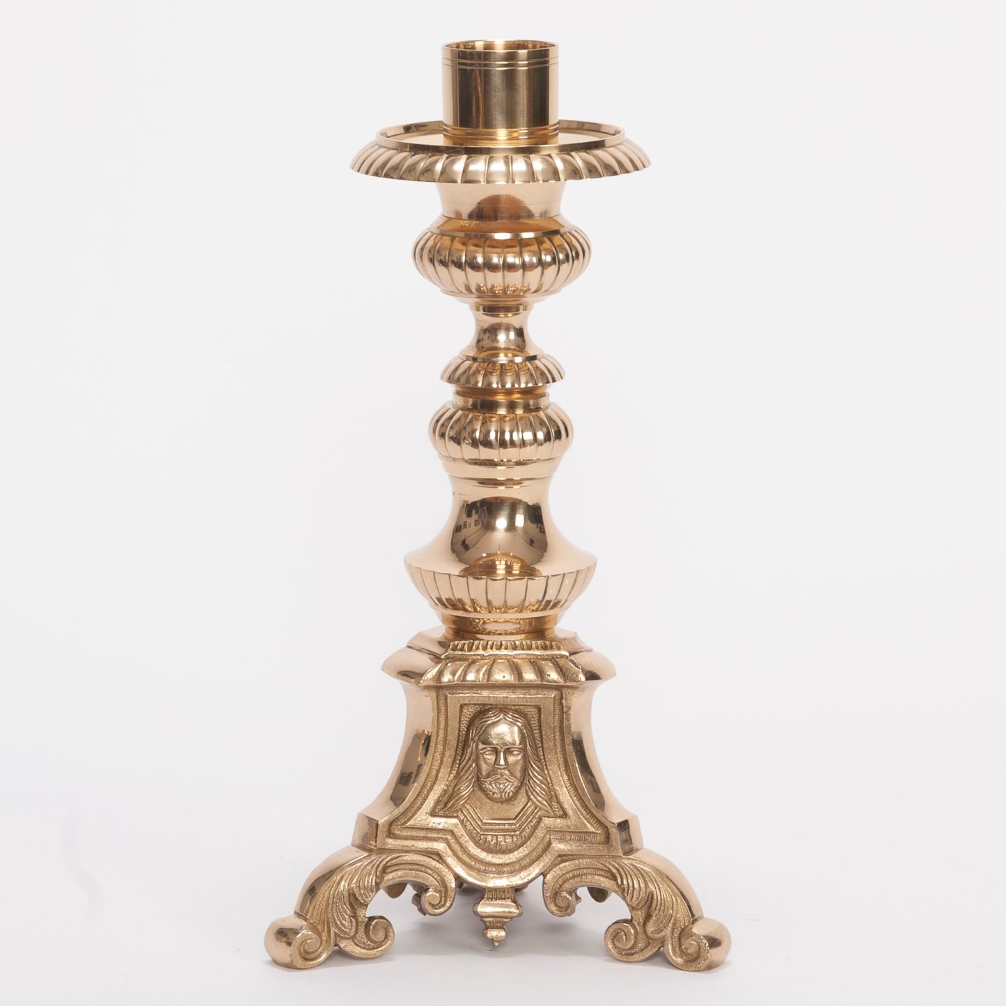 H-119SH-12 Short Holy Family Candlestick