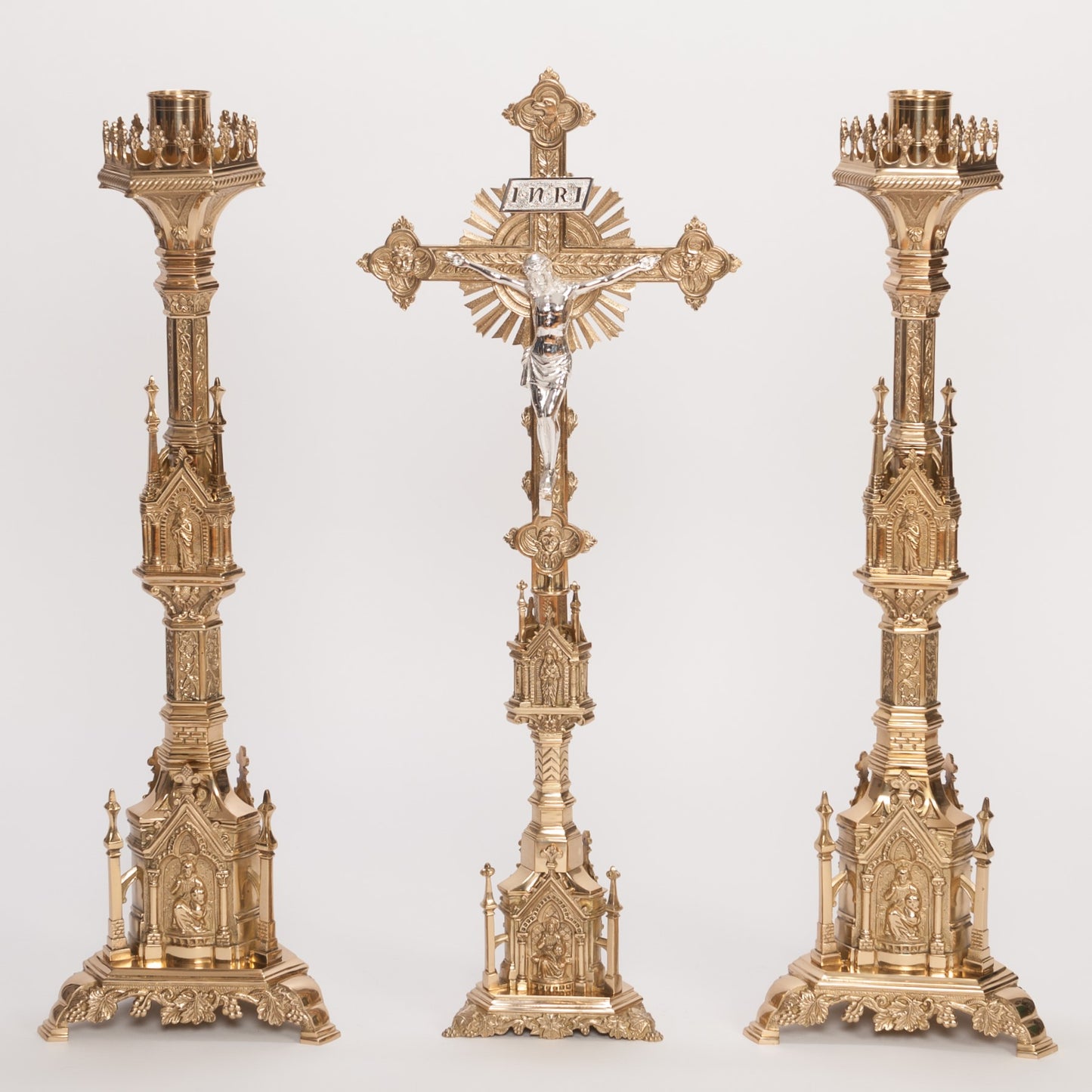 H-132-31 Gothic Candlestick