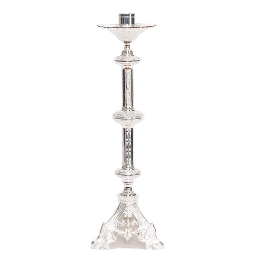 H-135S Silver Plated Candlestick