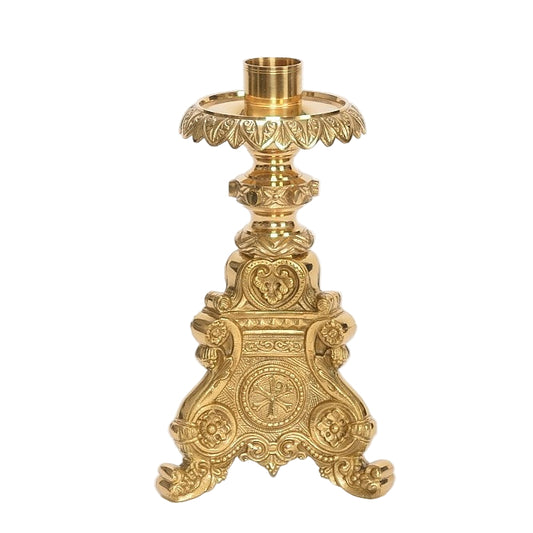 H-152 12" Baroque Candlestick