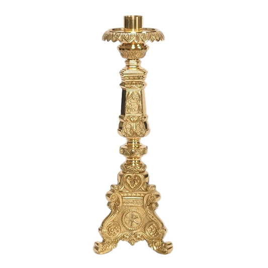 H-152 18" Baroque Candlestick