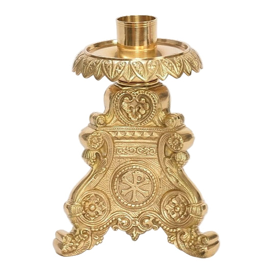 H-152 8" Baroque Candlestick