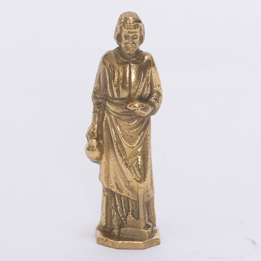 H-163B Brass St. Joseph Statue