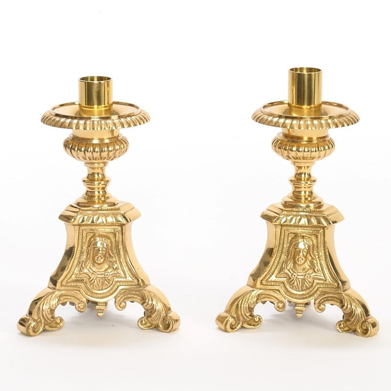 H-175SH Holy Family Candlestick