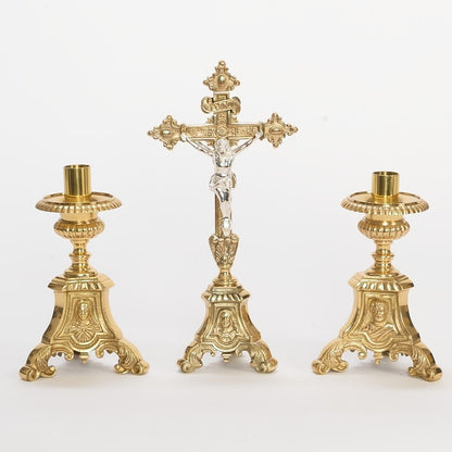 H-175SH Holy Family Candlestick