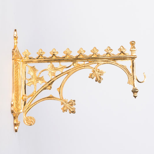 H-196 Gold Plated French Style Wall Bracket