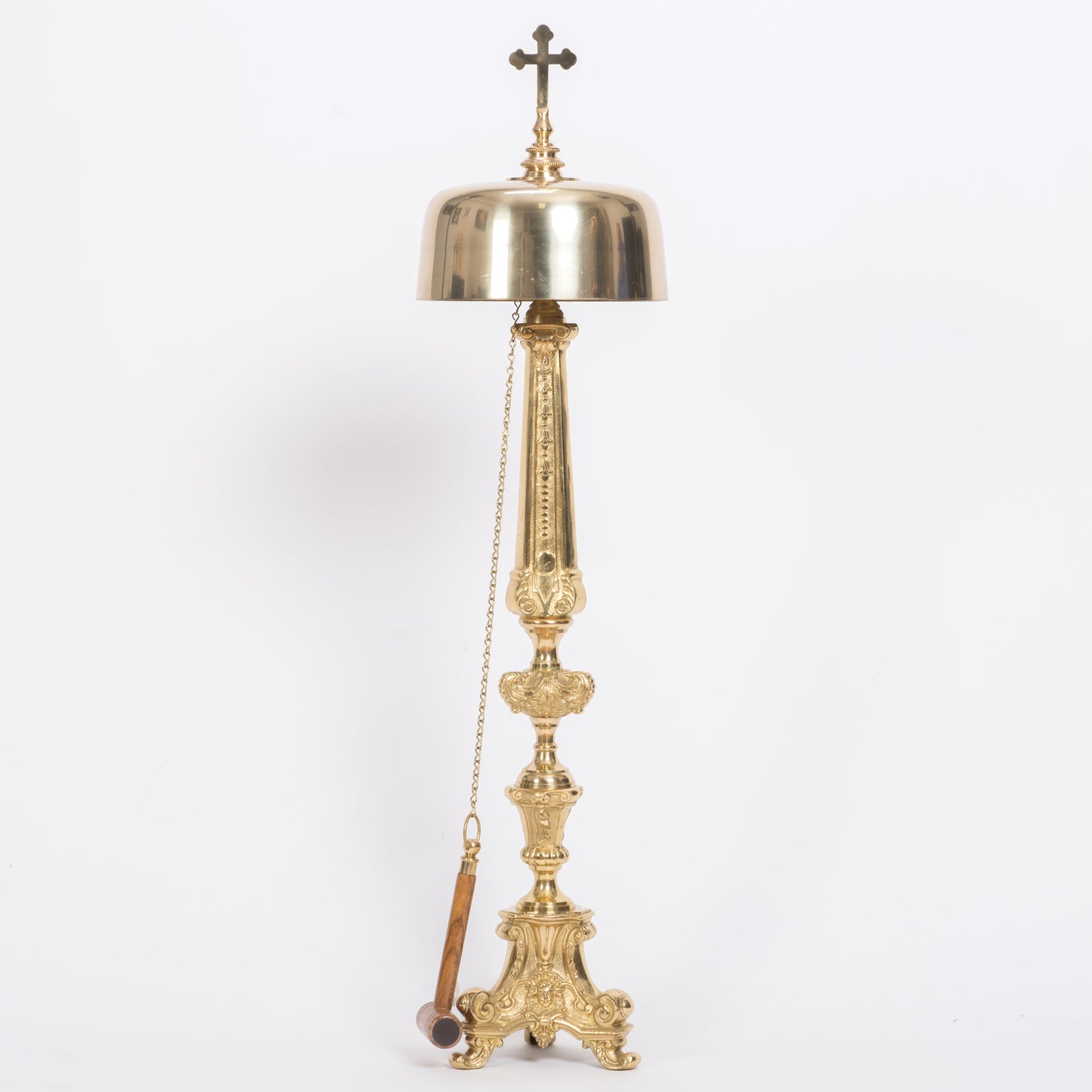 H-200-167 Church Gong, Standing Bell