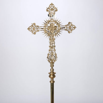 H-209PC Cathedral Style Processional Cross