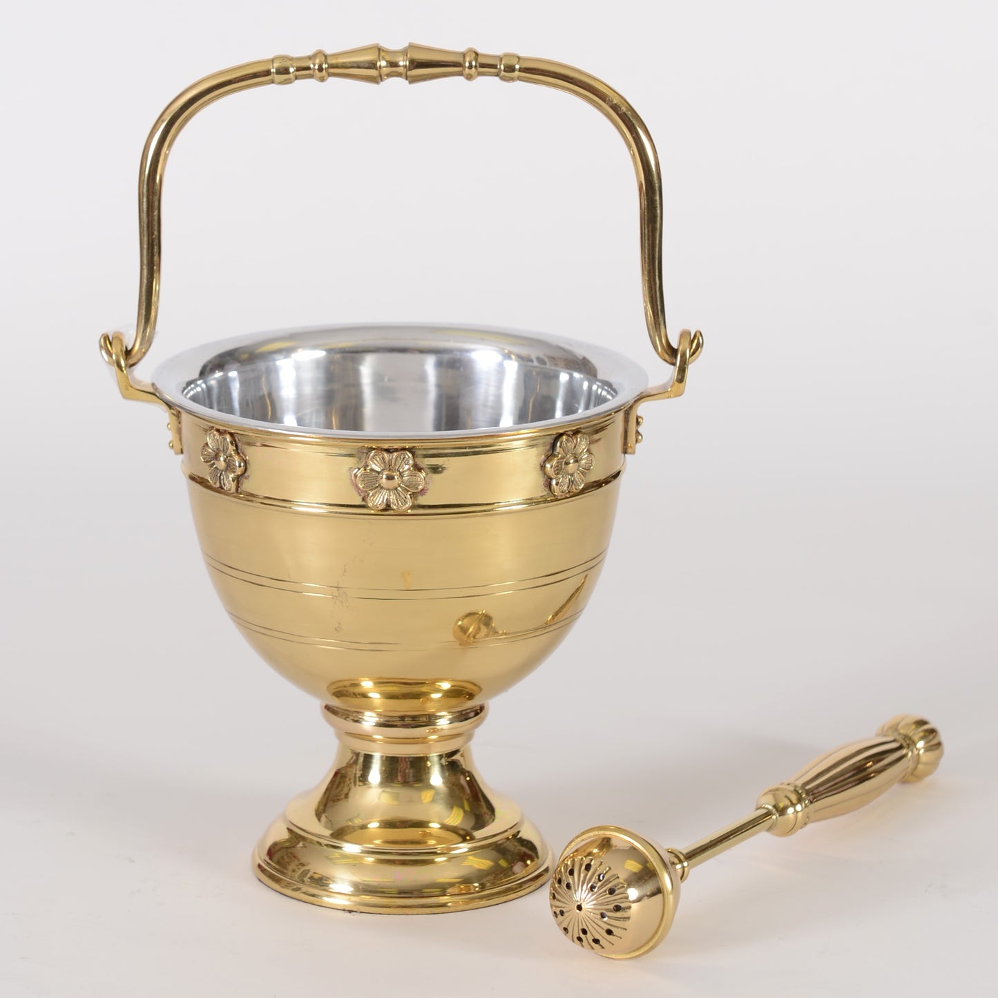 H-261 Holy Water Bucket and Sprinkler