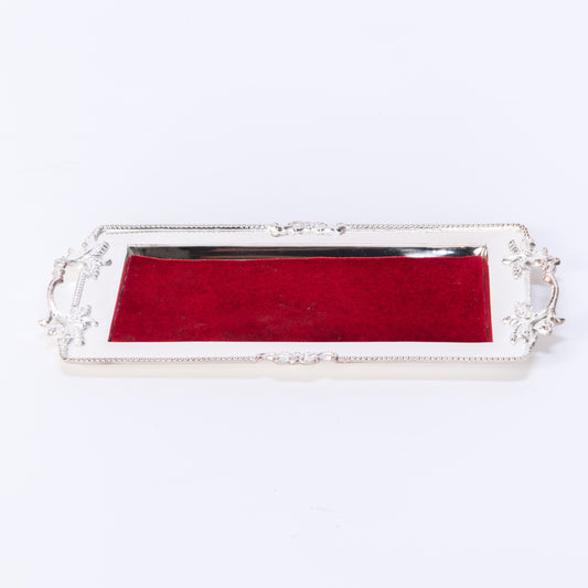 H-279S Silver Plated Ring Tray
