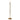 H-309-PCS Processional Candlestick and Base