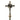 H-332PCST Processional Cross with Stones