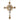 H-332AS Decorative Wall Crucifix with Stones