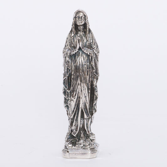 H-336 Silver Mary Statue