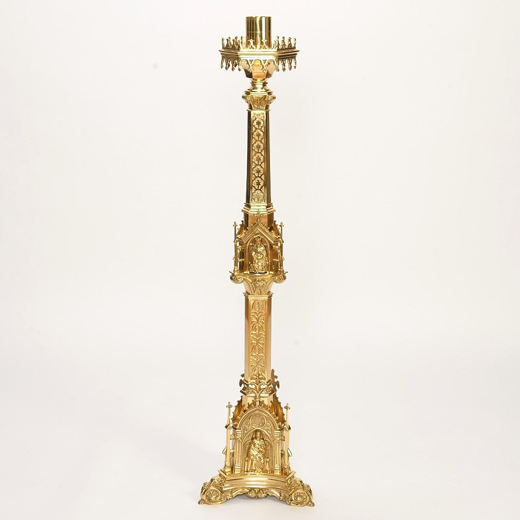 H-340-48" Large Gothic Candlestick