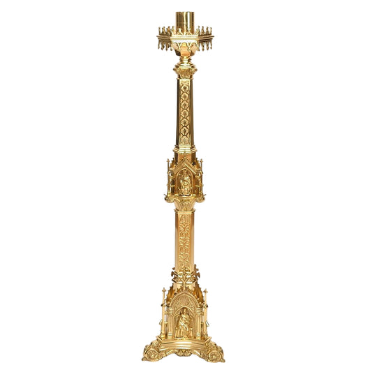 H-340-48" Large Gothic Candlestick