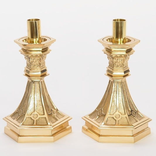 H-361SH Short Brass Candlestick