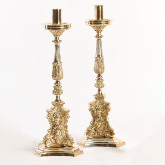 H-372B Brass Candlestick