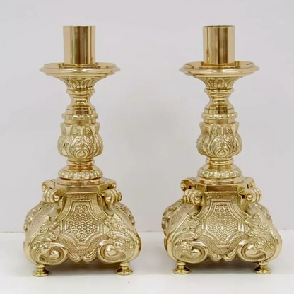 H-373 Short Altar Candlestick