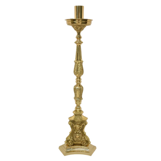 H-394B Brass Altar Candlestick