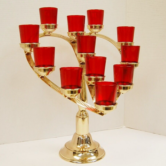 H-397 Heart Shaped Votive Candle Stand