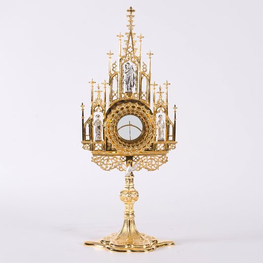 H-40 Gold Plated Monstrance and Luna