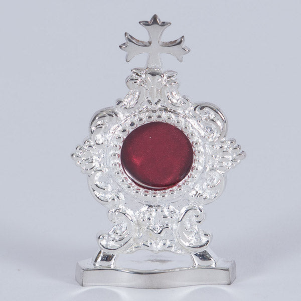 H-6S Small Silver Plated Reliquary
