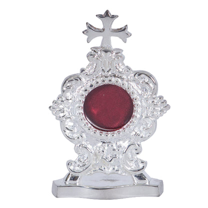 H-6S Small Silver Plated Reliquary