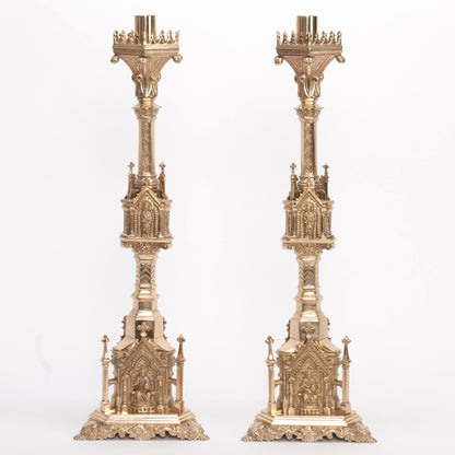 H-80-24 Gothic Candlestick