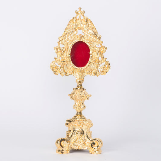 H-83G Gold Plated Reliquary