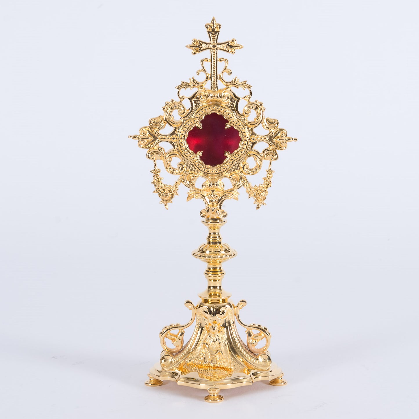 H-84G Gold Plated Reliquary