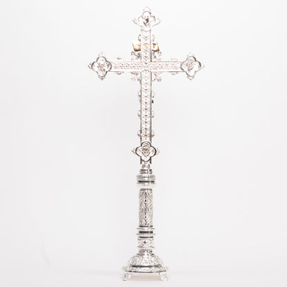 H-98ACS Silver Plated Altar Cross