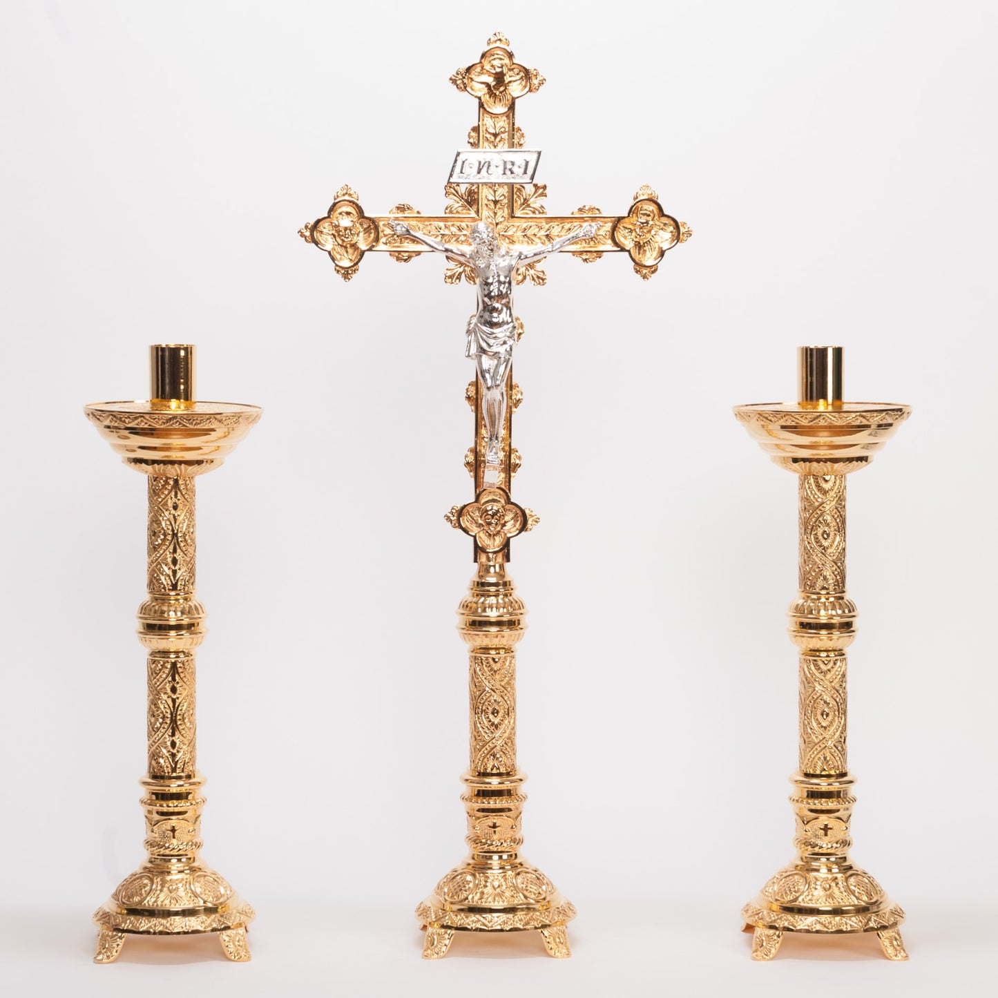 H-98ACG Gold Plated Altar Cross